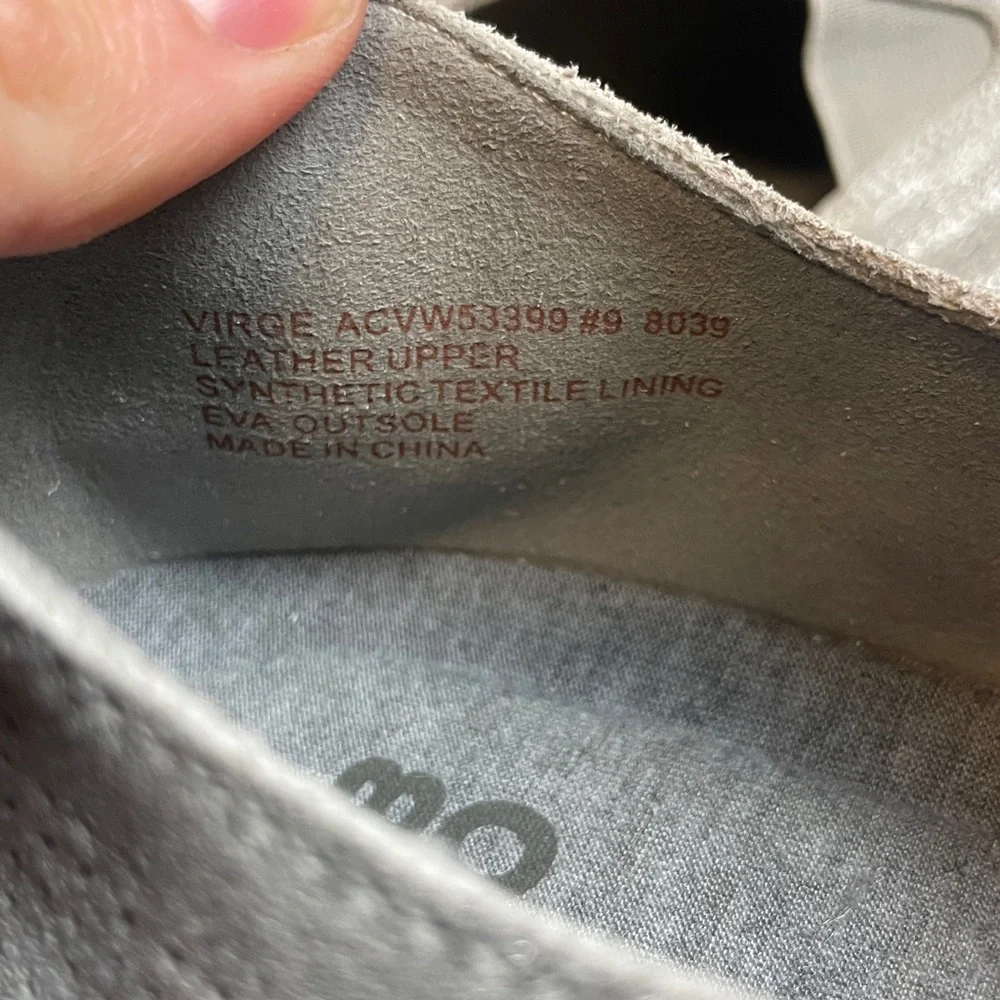 ABEO Orthopedic Slip On Sneakers Womens Size 9 Light Gray Metallic
